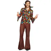 Vegaoo Hippie love kostuum voor mannen