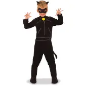 Rubies Kostuum - CAT Zwart - - 7-8 jaar (122-128) - Verkleedkleren