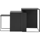 Ferm Living Cluster Bijzettafels Set van 3