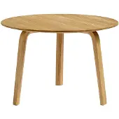 HAY Bella Salontafel Oiled Solid Oak | Ø 60 cm x H 39 cm