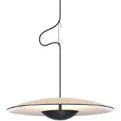 Marset Hanglamp Ginger, dimbaar, hout licht, Woon-/ Eetkamer, Hout, Design, Hanglamp