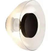 Marset Wandlampe , Aura, Doorzichtig, Woonkamer, Metaal, Designer