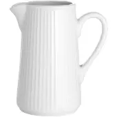 Pillivuyt Plissé pot 35 cl Wit
