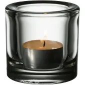 Iittala Kivi Waxinelichthouder 6 Cm Doorzichtig - Kandelaars Glas Clear - 1007068
