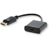 Savio CL-55 video kabel adapter 0,2 m DisplayPort HDMI Type A (Standaard) Zwart