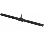 Lifemaxx LMX Black Series Tricep Straight Bar - Zwart