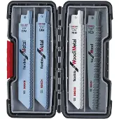 Bosch 2607010902 20-delig Wood and Metal reciprozaagblad-set, Toughbox 1 set(s)