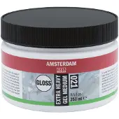 Amsterdam gel medium - 250 ml - extra heavy - glans