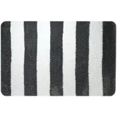 Sealskin Badmat Linje Grijs met Wit 90x60 cm