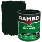 Rambo Pantserbeits Tuinhout Zijdeglans Dekkend Grachtengroen 1128 750 ML