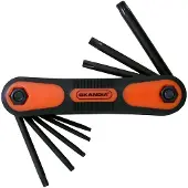 Skandia Inbussleutelset Torx T9-T40