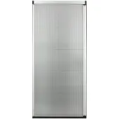Bruynzeel plissédeur 900 serie wit 96x251-254 cm
