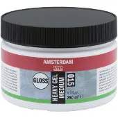Taidepiste schildermedium flacon 250 ml - heavy gel - glanzend