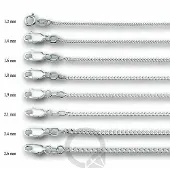 Trendjuwelier huiscollectie 1002002 Zilveren Ketting Gourmet 1,4 mm