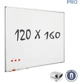 Smit Visual Mat Whiteboard 120x160 cm - Magnetisch / Emaille - 4:3