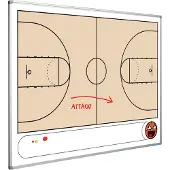 Smit Visual Whiteboard met Basketbalveld - 90 x 120 cm