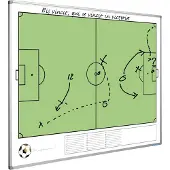 Smit Visual Whiteboard met voetbalveld - 90 x 120 cm