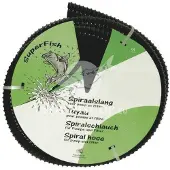 Superfish Zwarte spiraalslang dikwandig 25 mm / 10 meter