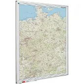 Smit Visual Whiteboard landkaart - Duitsland wegenkaart