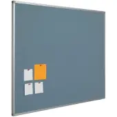 Smit Visual Prikbord bulletin 16mm blauw - 45x60 cm