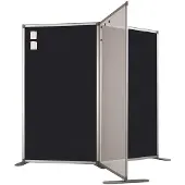 Smit Visual Scheidingswand dubbelzijdig - Prikbord - 180x120 cm