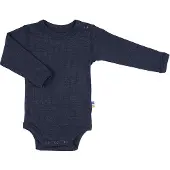Joha Body - Wolle/Seide - l/ä - Navy - - 80 - Body L/Ä