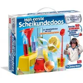 Clementoni Wetenschap & Spel - Mijn Eerste Scheikundedoos - Experimenteerdoos met 100 Experimenten - Laboratorium Speelgoed - 8+ Jaar