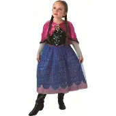 Rubies Disney Frozen Anna Musical and Light Up - Kostuum Kind - Maat 128/140