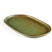 Serax Surface by Sergio Herman tapasbord ovaal 25 x 15 cm camogreen