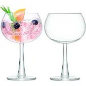 LSA International Gin Tonic Glas L.S.A. Gin Transparant 420 ml (2-Delig)