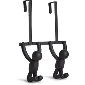 Umbra Buddy handdoekhaak 30x22x11cm Kunststof Zwart 1004260-040
