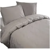 Papillon Dekbedovertrek Monte Carlo Grijs Percal-240 x 200 / 220 cm | Lits-Jumeaux