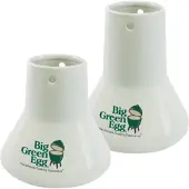 Big Green Egg sitting chicken 11 cm keramiek wit