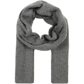 Jack & Jones Sjaal 'JACDna' donkergrijs / zwart / wit