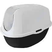 Gebr. De Boon Kattenbak zwart wit Gebr de BoonKattentoilet smart-cat zwart/wit
