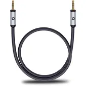 OEHLBACH i-Connect J-35 3,5 mm naar 3,5 mm kabel 3 meter Zwart