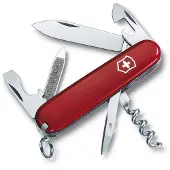 Victorinox Zakmes SwissArmy Sportsman Rood rood RVS Zakmes