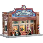 Lemax - Little Buckaroo Barbershop, B/o Led uit de 2017 Collectie