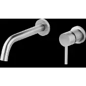 Best design Ore wastafelkraan inbouw uitloop 13cm RVS