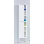 Best design Kolomkast huza 170 cm hoogglans wit