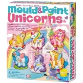 4M moulage et teinture en plâtre : Unicorn 8 pièces