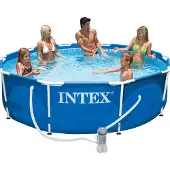 Intex Metal Frame Set 305 x 76 cm met Filterpomp