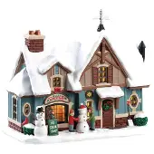 Lemax Kerstfiguur Snow day! b/o led