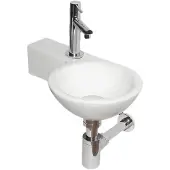 Best design fonteinset Step kraangat links 38x23cm