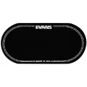 Evans Cordura Double EQ Black Nylon Patch
