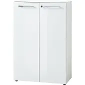 Germania Archiefkast GW-Monteria Deuren met glasplaat, afsluitbaar, breedte 80 cm, Made in Germany