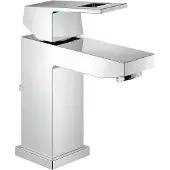 GROHE Afvoerputje voor wastafel, model EUROCUBE, , artikelnummer 2339000E - pop-up afvoer - maat S - chroom