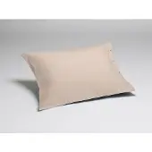 Yumeko Kussensloop Katoensatijn 50x60 Bruin - Eco, Bio & Fairtrade