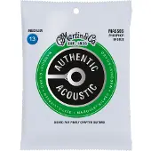 Martin strings MA550S AUTHENTIC SILKED MEDIUM 92/8 PHOSPHOR BRONZE MEDIUM 13-17-26-35-45-56