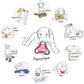 Nylabone dinobone pups tot 10 kg - 1 ST